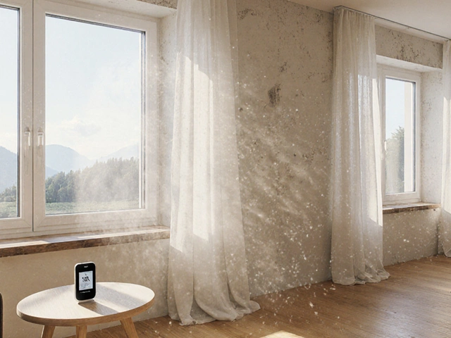 Innenraumluftqualität verbessern: Die besten Materialien, Lüftungsmethoden und Farben für gesunde Wohnräume