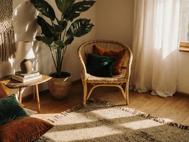 Boho-Wohnzimmer einrichten: So schaffst du Natürlichkeit und Freiheit in deinem Wohnbereich