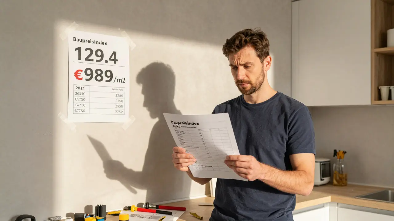 Preisindizes für Baumaterialien: So sichern Sie Ihr Renovierungsbudget für 2025 ab