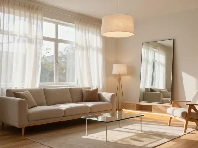 Wohnzimmer mit Fenstern optimal ausnutzen: Lichtstrategie und Möbelplatzierung für mehr Helligkeit und Raumgefühl