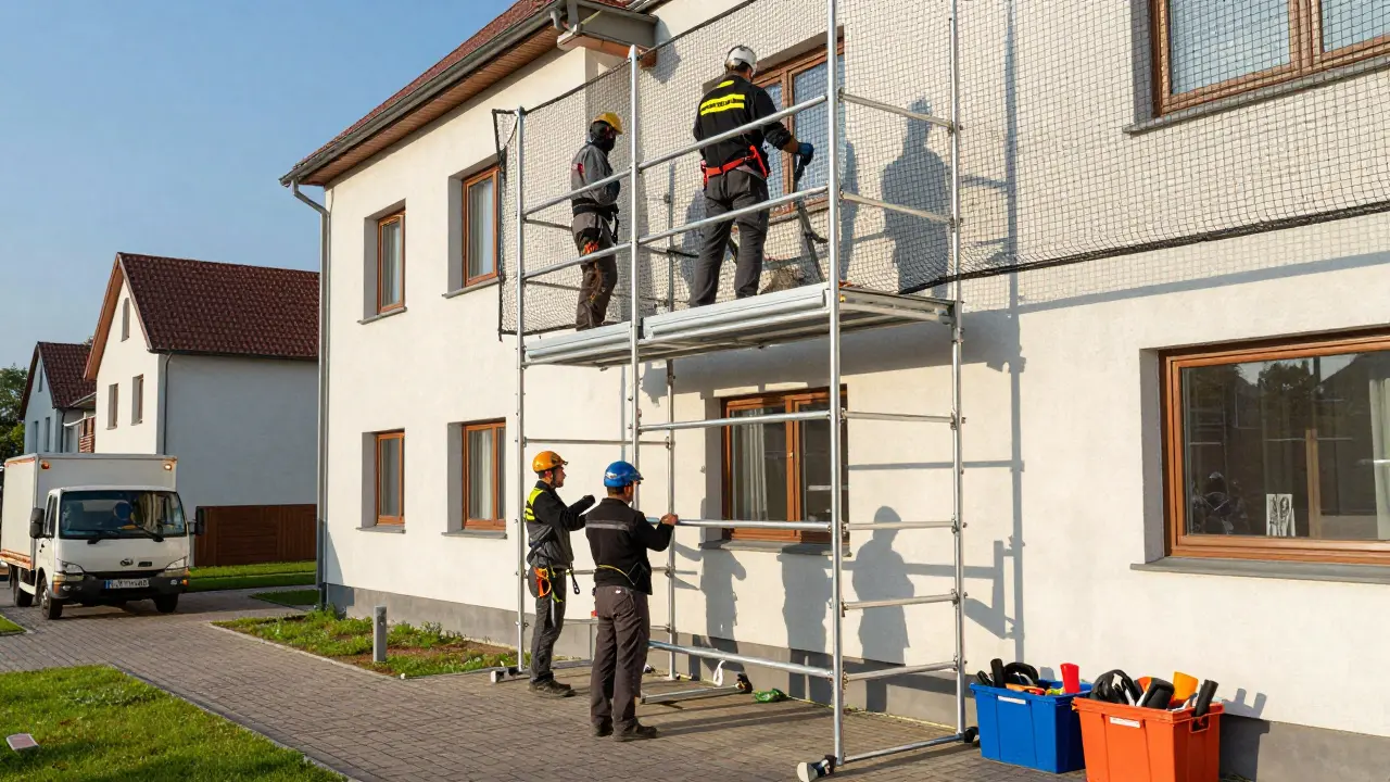 Gerüste mieten: Aufbau, Sicherheit und Kosten im Überblick
