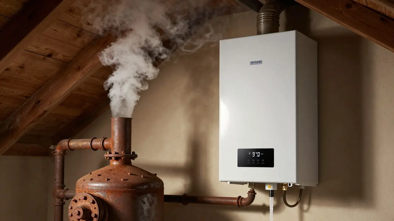 Brennwertkessel vs. alte Heizungen: Wie viel Geld du wirklich sparst