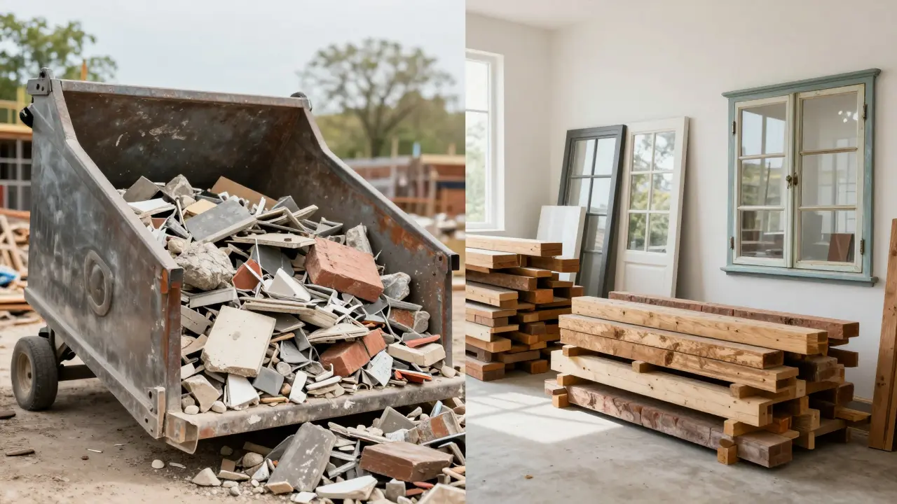 Nachhaltige Haussanierung: So funktioniert Kreislaufwirtschaft im Bau