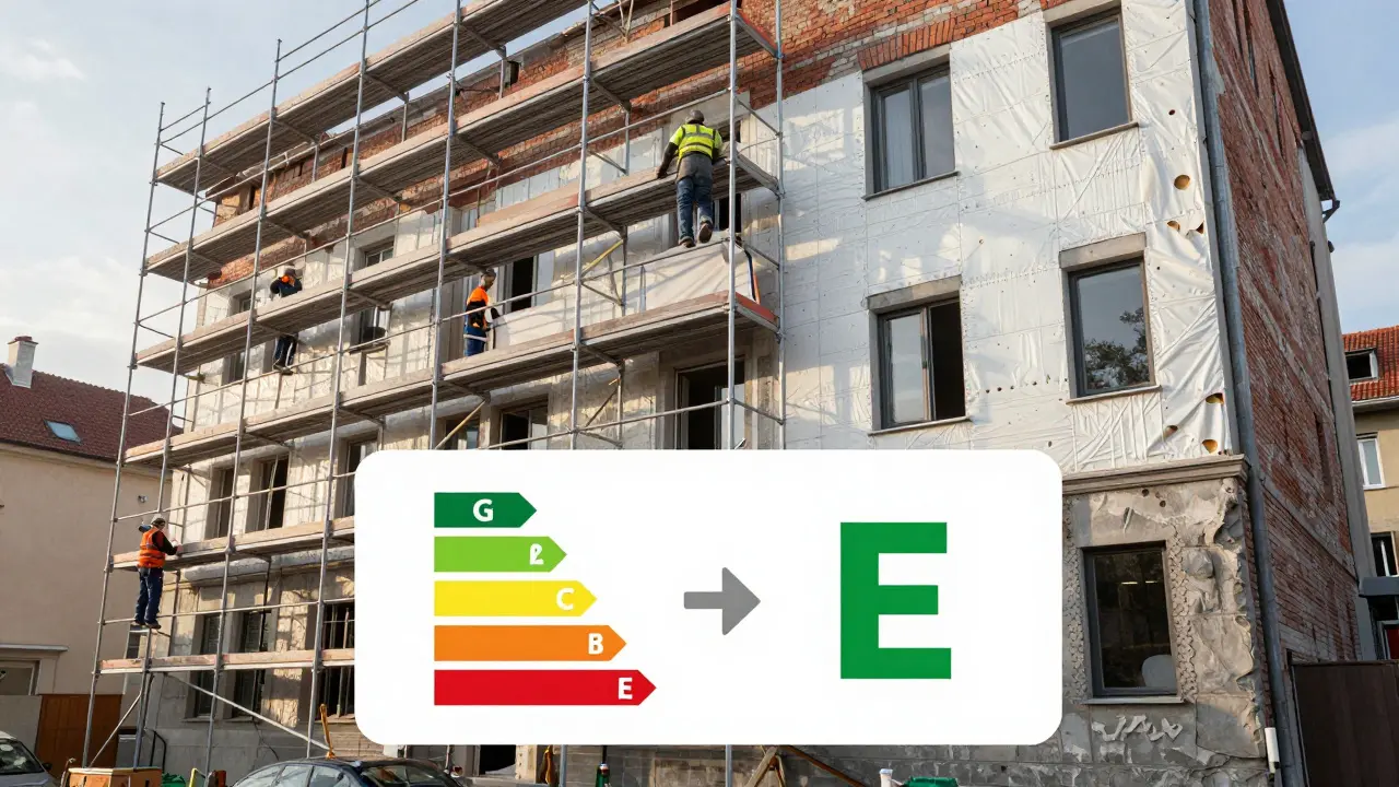 Energieausweis verbessern: So klappt die Aufwertung durch Sanierung