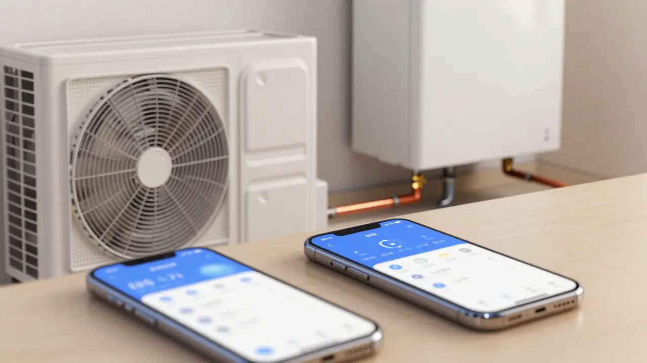 Hybrid-Heizsystem mit smarter Steuerung und App
