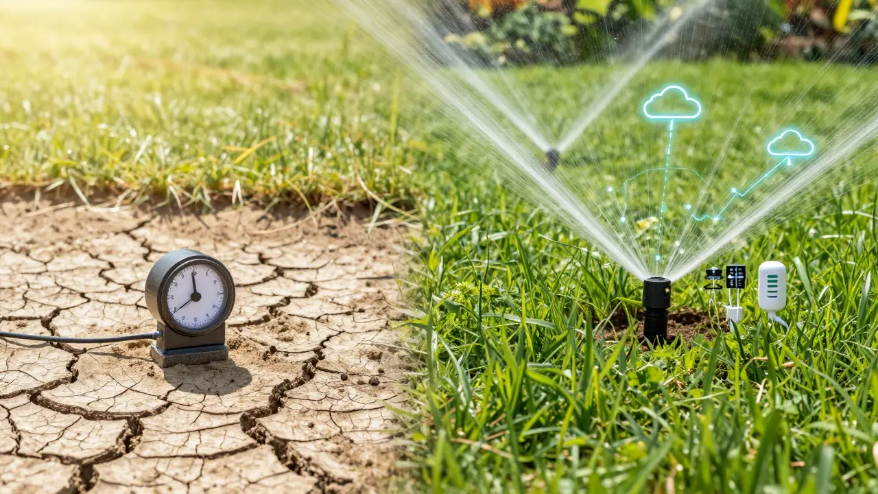 Smarte Gartenbewässerung: So sparen Sie Wasser mit Wetterdaten und Bodenfeuchte