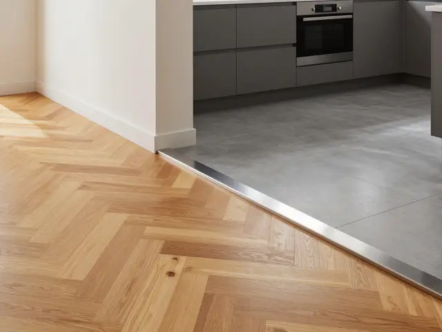 Bodenbelagkombinationen planen: Übergänge im Haus richtig gestalten
