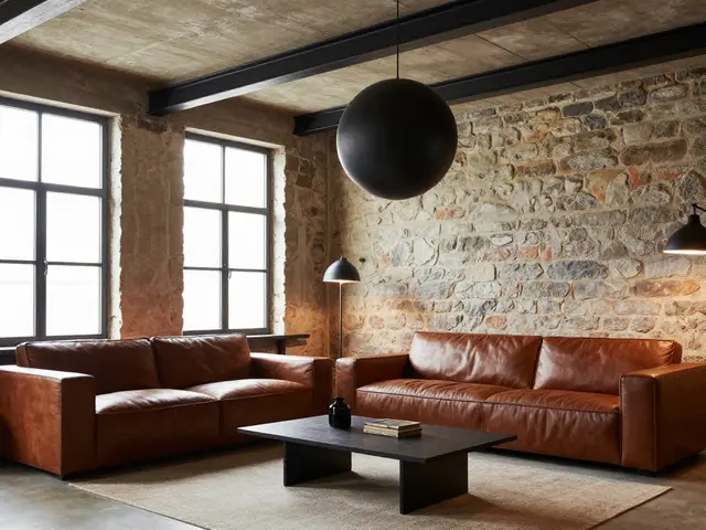 Industrial Style im Altbau: Sichtbeton, Metall und Backstein richtig kombinieren