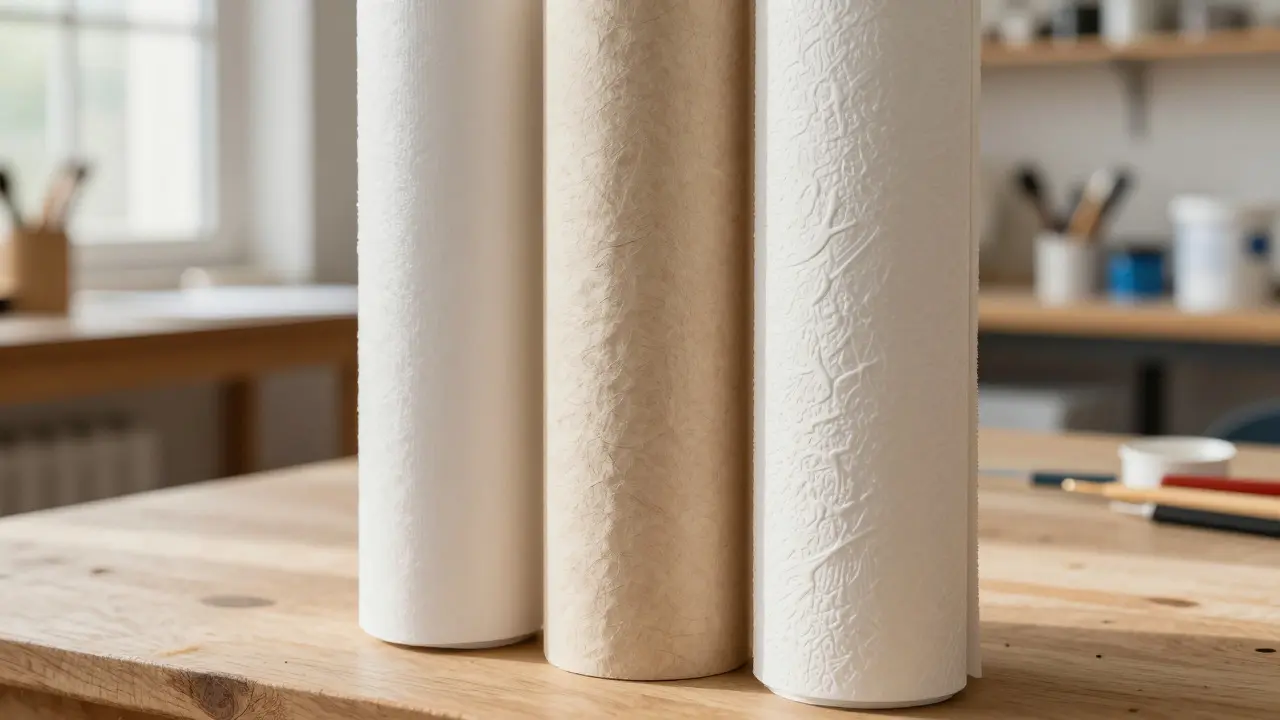 Vlies-, Papier- und Strukturtapeten im Vergleich: Welcher Tapetentyp passt zu Ihnen?