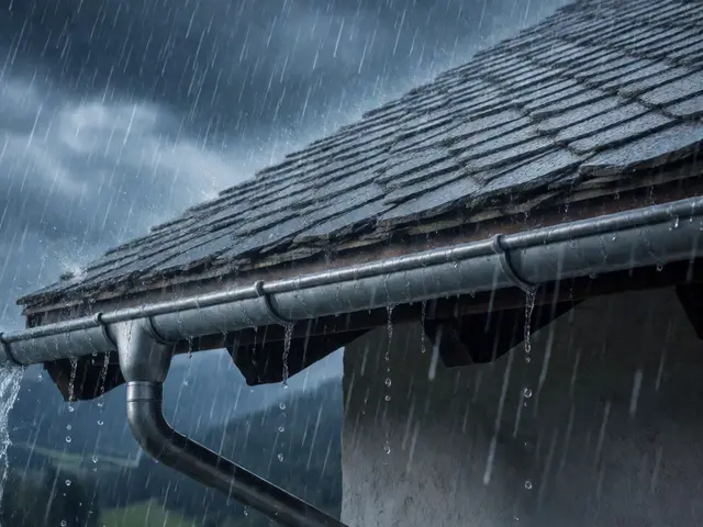 Dachentwässerung richtig planen: Regenrinnen und Fallrohre