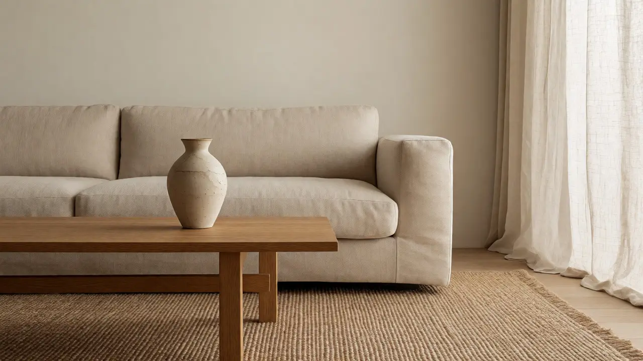 Japandi-Wohnzimmer gestalten: Der Guide für Minimalismus und Naturmaterialien