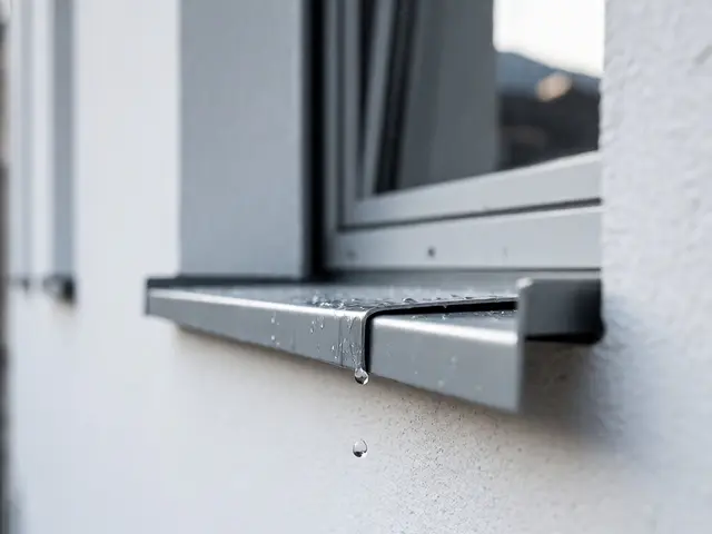 Regenabweiser und Tropfkanten: Schutz für die Fassade verstehen